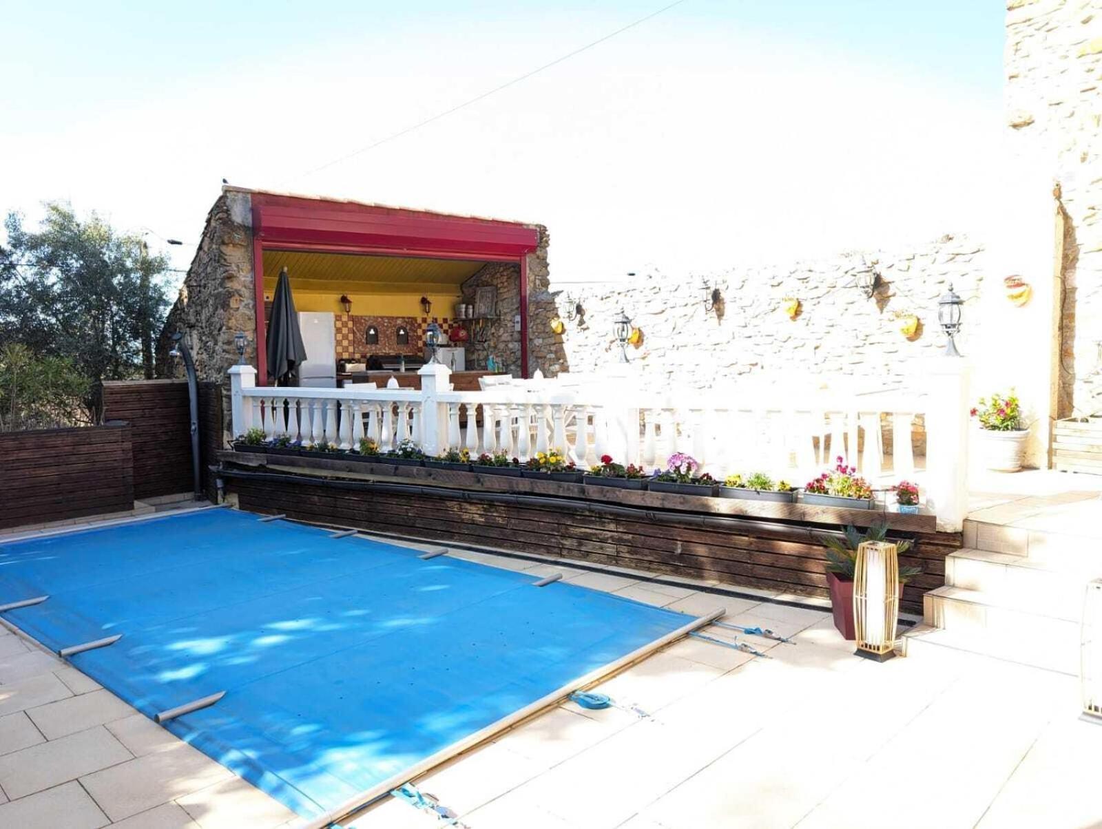 Bed and Breakfast La Maison Millesime La Caunette Экстерьер фото