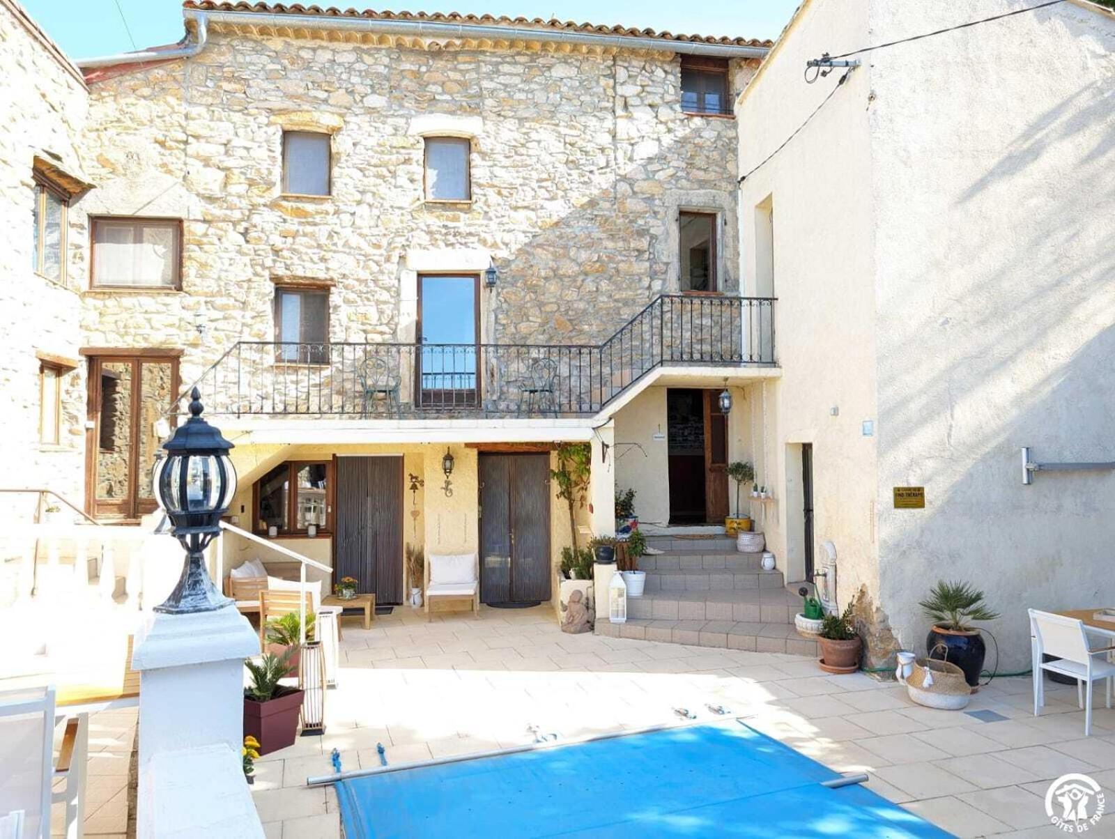 Bed and Breakfast La Maison Millesime La Caunette Экстерьер фото